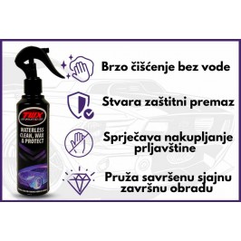 TWX® Auto Exterior 3-u-1 sprej za čišćenje, poliranje i dezinficiranje